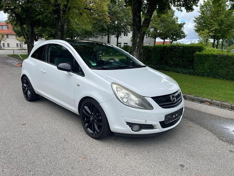 Weiß Gebraucht 2009 Opel Corsa Edition Limousine | 2.300 € (Superpreis) - Bild 1/4