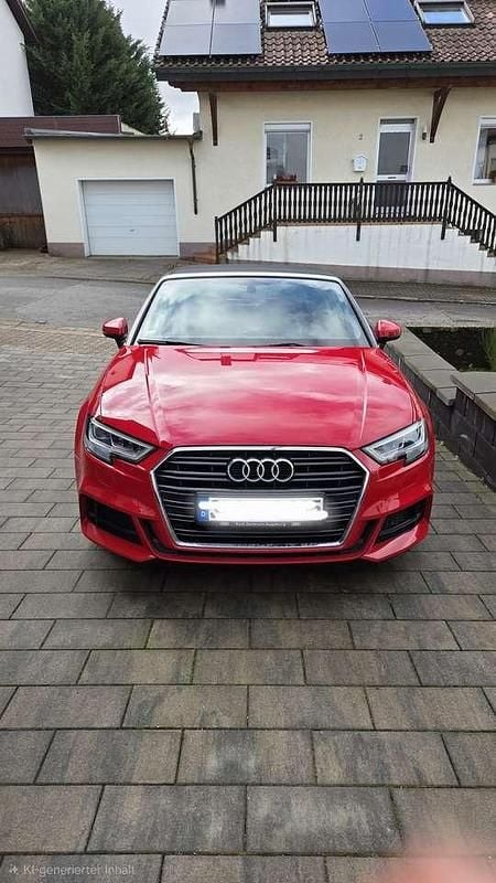 Gebraucht Audi A3 Cabriolet S-Line 150 PS (110 kW) 2018 Rot Cabrio