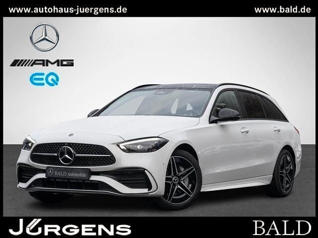 Gebraucht Mercedes C200 AMG 204 PS (150 kW) 2024 Weiss unilack polarweiss Kombi