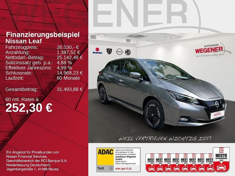Gebraucht Nissan Leaf N-Connecta 160 kW (218 PS) 2024 Grau Kleinwagen