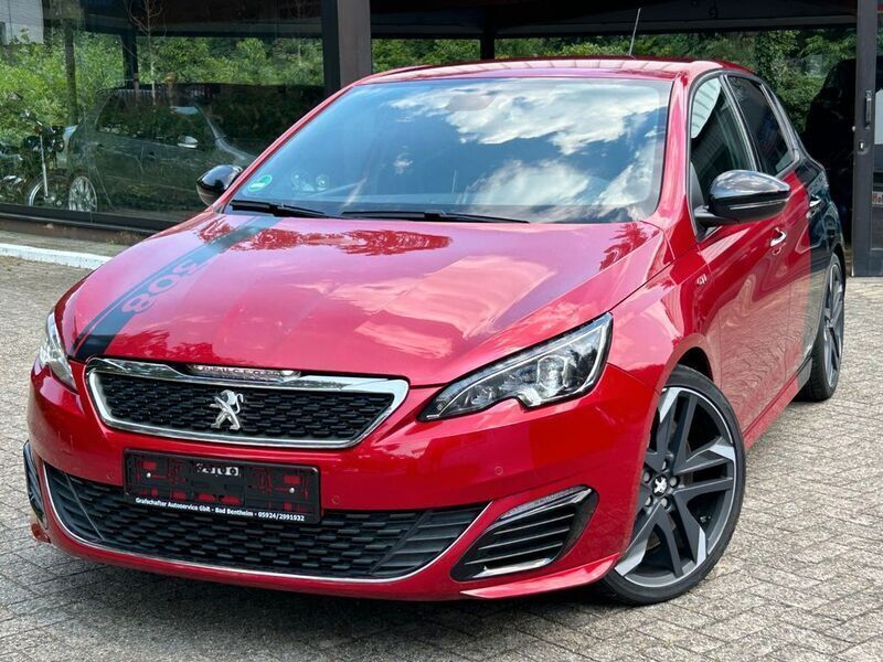 Ultimaterot/metallic Gebraucht 2016 Peugeot 308 GTi by Peugeot Sport Limousine | 14.500 € (Fairer Preis) - Bild 1/4