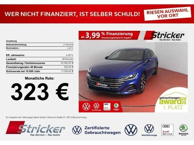 Usado VW Arteon 218 HP (160 kW) 2022 Azul Carrinha