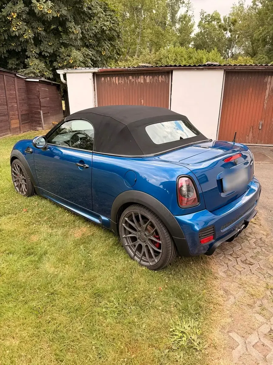 Gebraucht Mini John Cooper Works Roadster 240 PS (176 kW) 2012 Blau Cabrio