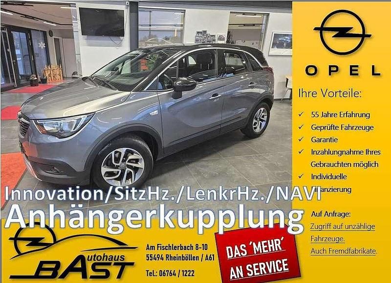 Grau (metallic) Gebraucht 2018 Opel Crossland X Innovation SUV | 11.900 € (Fairer Preis) - Bild 1/4