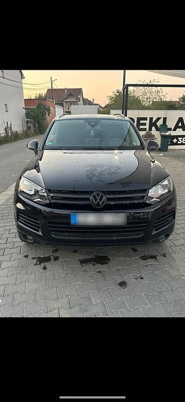Schwarz Gebraucht 2012 VW Touareg SUV | 10.500 € (Guter Preis) - Bild 1/4