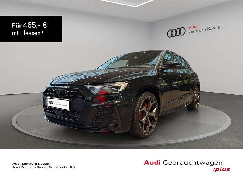 Mythosschwarz metallic Gebraucht 2025 Audi A1 S-Line Limousine | 36.990 € (Teuer) - Bild 1/2