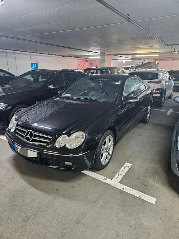 Schwarz Gebraucht 2008 Mercedes CLK200 Avantgarde Cabrio | 14.950 € (Teuer) - Bild 1/4
