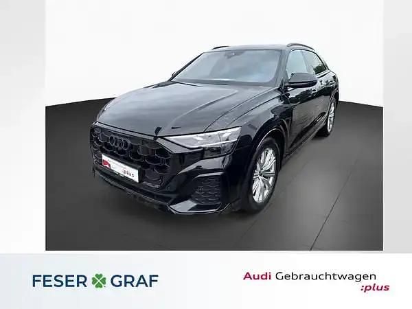 Mythosschwarz metallic Gebraucht 2025 Audi Q8 S-Line SUV | 89.990 € - Bild 1/4