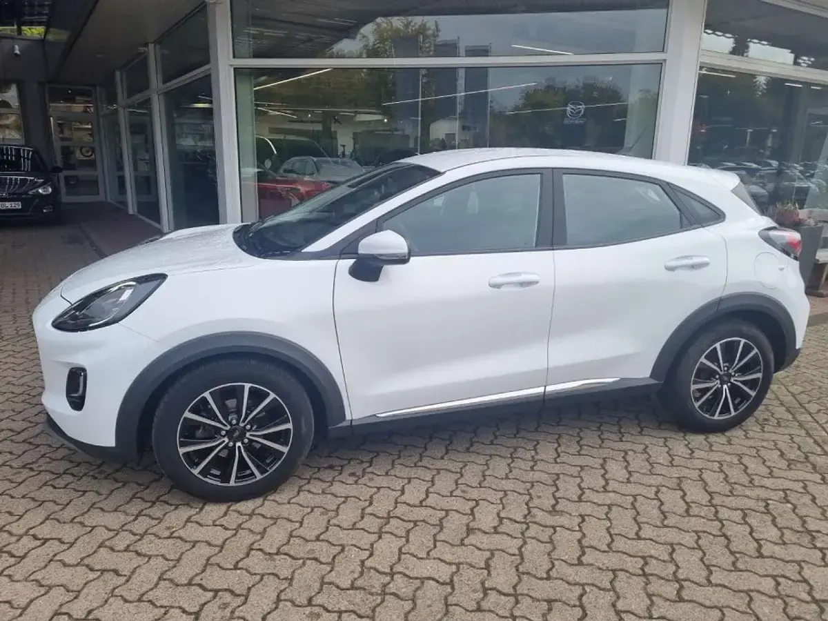 Gebraucht Ford Puma Titanium 125 PS (91 kW) 2020 Frostweiß SUV