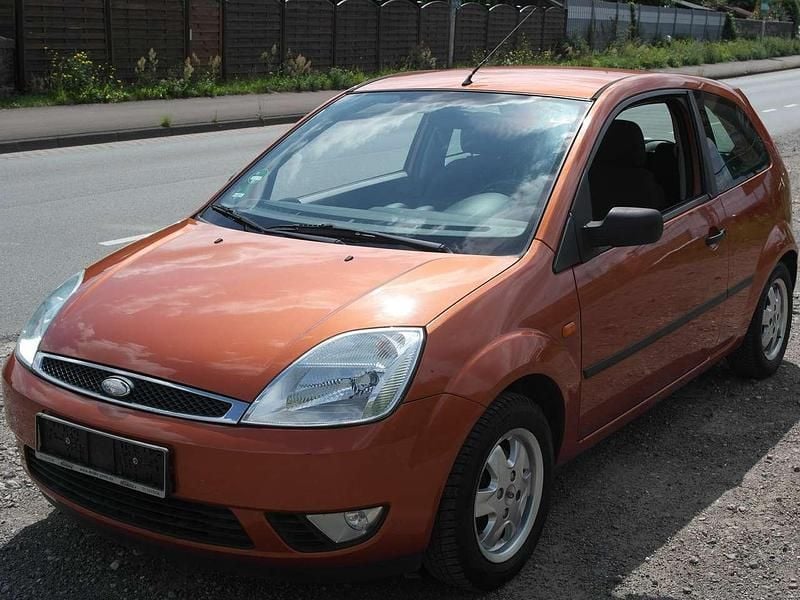 Orange Gebraucht 2003 Ford Fiesta Kleinwagen | 1.300 € (Fairer Preis) - Bild 1/4