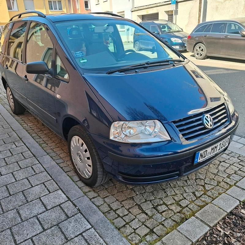 Gebraucht VW Sharan 125 PS (91 kW) 2002 Blau Van / Kleinbus