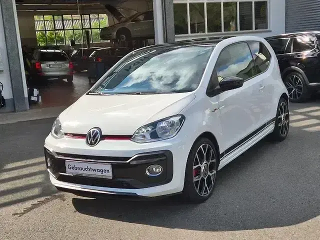 Gebraucht VW up! GTI 116 PS (85 kW) 2020 Pure white schwarz Kleinwagen
