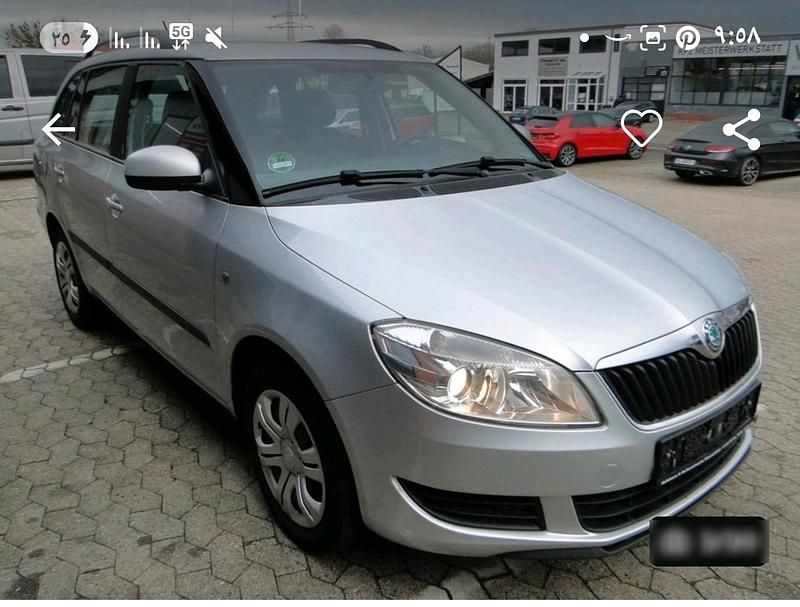 Gebraucht Skoda Fabia 90 PS (66 kW) 2013 Silber Kombi
