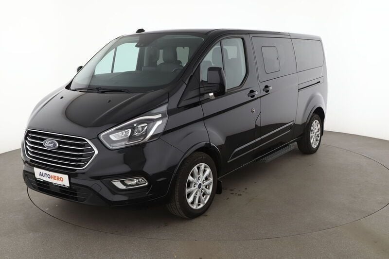 Schwarz Gebraucht 2022 Ford Tourneo Custom Trend Van / Kleinbus | 34.890 € - Bild 1/4