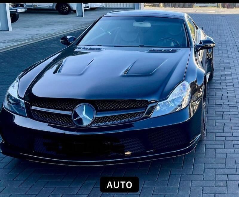 Schwarz Gebraucht 2001 Mercedes SL500 AMG Cabrio | 39.900 € - Bild 1/3