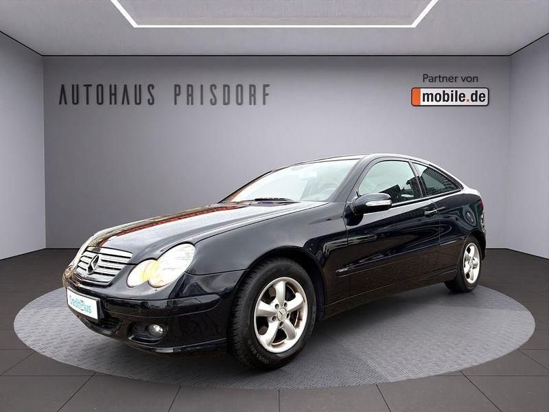 Schwarz Gebraucht 2006 Mercedes C180 Sport Edition Coupé | 6.950 € (Teuer) - Bild 1/4
