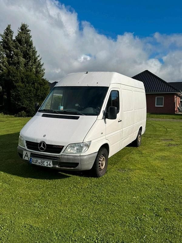 Weiß Gebraucht 2007 Mercedes Sprinter Van | 3.499 € (Superpreis) - Bild 1/4