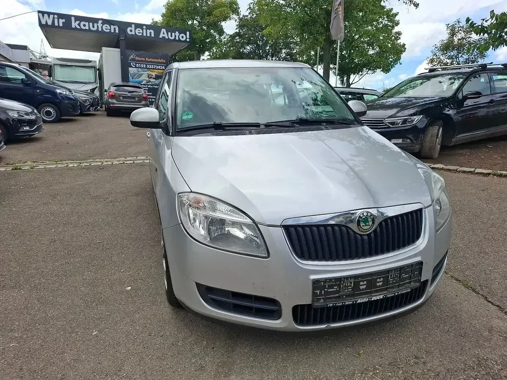 Gebraucht Skoda Fabia Ambiente 86 PS (63 kW) 2007 Silber Limousine