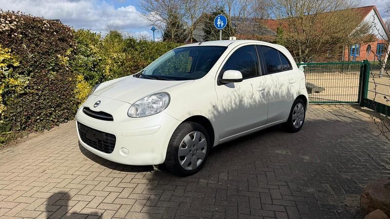 Gebraucht Nissan Micra 80 PS (58 kW) 2013 Weiß Kleinwagen