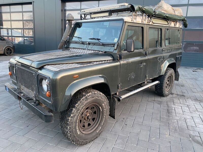 Grün Gebraucht 2006 Land Rover Defender SUV | 19.900 € - Bild 1/4