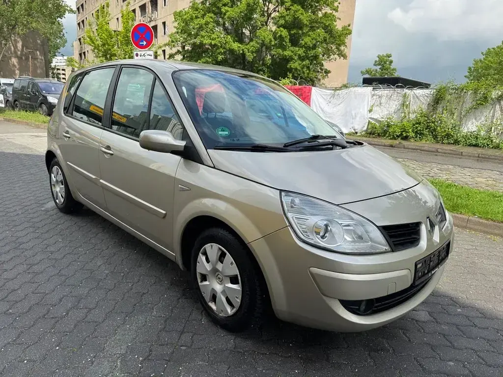 Gebraucht Renault Scénic II Avantage 111 PS (81 kW) 2008 Beige Van / Kleinbus