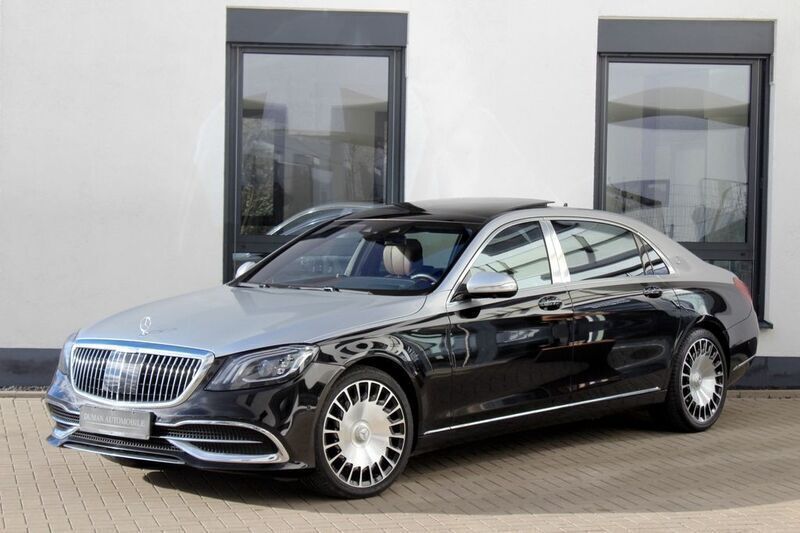 Obsidianschwarz metallic Gebraucht 2018 Mercedes S560 Limousine | 76.900 € - Bild 1/4