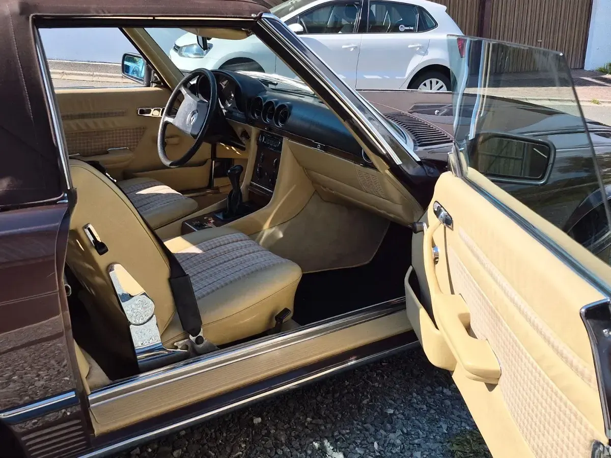 Gebraucht Mercedes SL280 185 PS (136 kW) 1983 Braun Cabrio