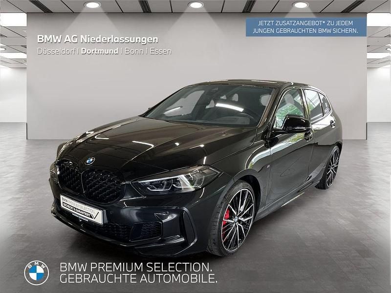 Schwarz Gebraucht 2024 BMW M135 Comfort Edition Kleinwagen | 41.299 € (Etwas zu teuer) - Bild 1/4