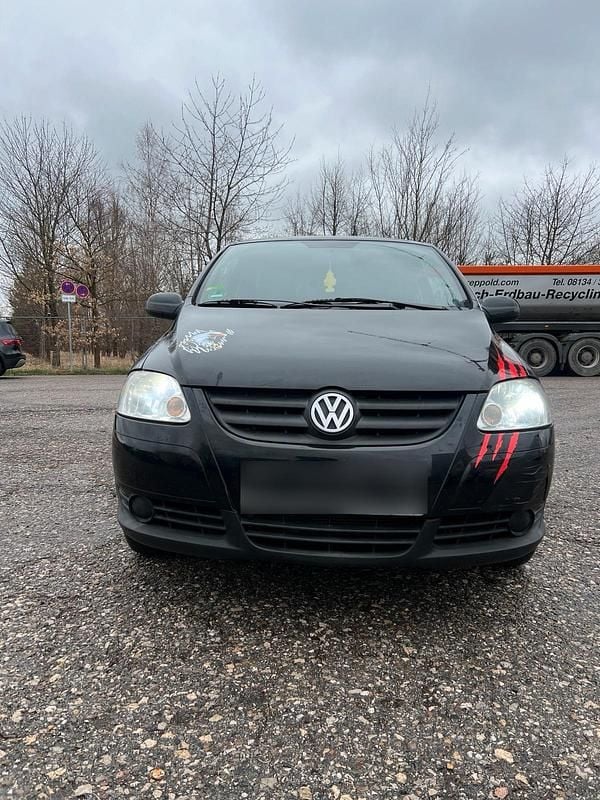 Gebraucht VW Fox 55 PS (40 kW) 2007 Schwarz Kleinwagen
