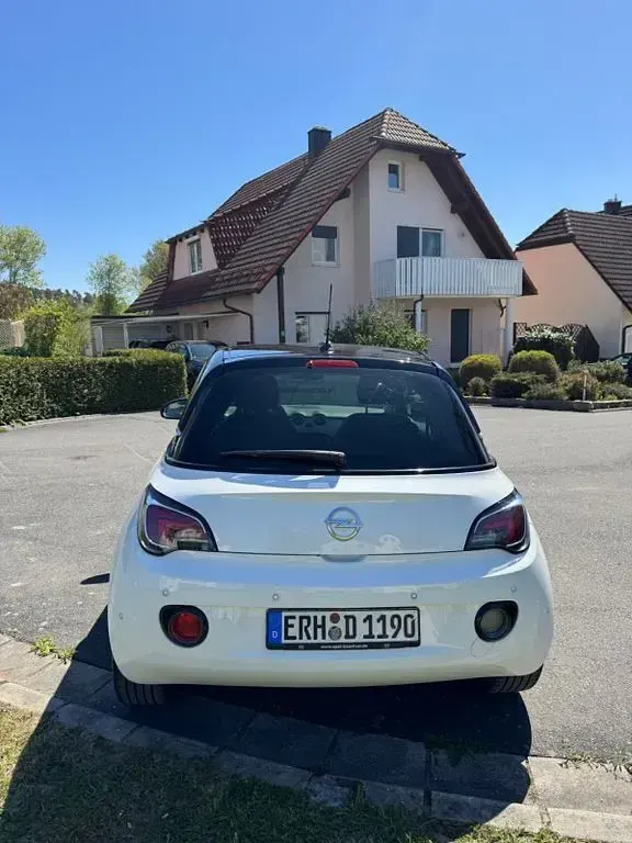 Gebraucht Opel Adam Slam 101 PS (74 kW) 2015 Weiß Kleinwagen