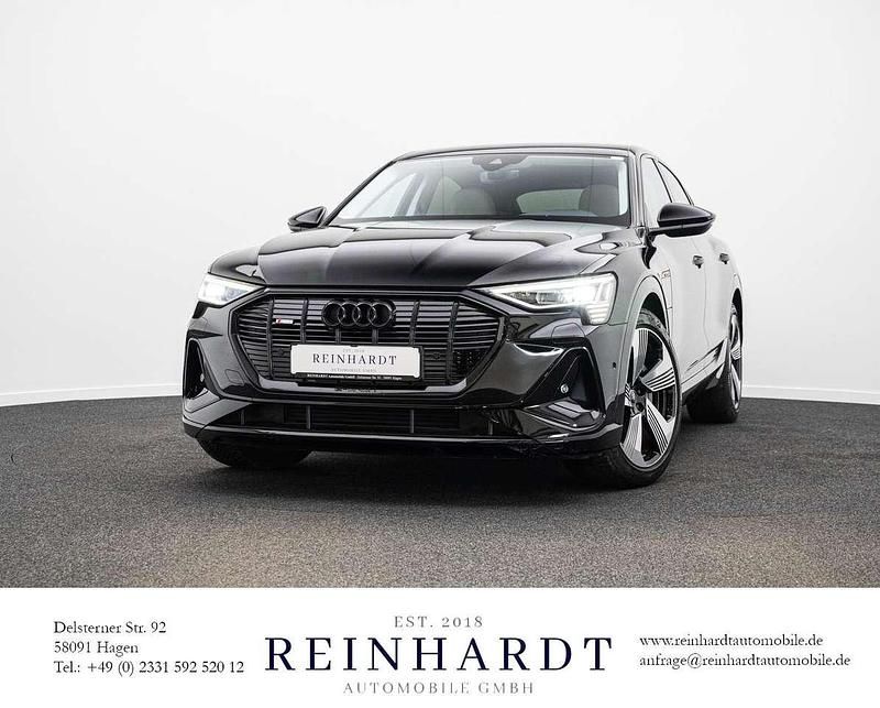 Brillantschwarz Gebraucht 2022 Audi e-tron Sportback S-Line SUV | 37.895 € (Superpreis) - Bild 1/3
