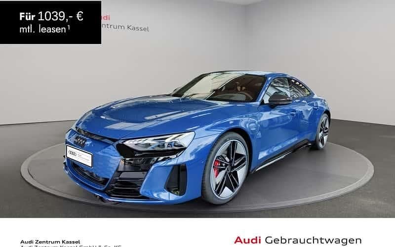 Blau Gebraucht 2023 Audi RS e-tron GT Ambiente Limousine | 89.990 € (Superpreis) - Bild 1/4