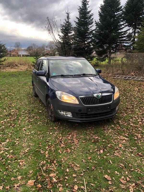 Gebraucht Skoda Fabia Active 69 PS (50 kW) 2012 Blau Kleinwagen