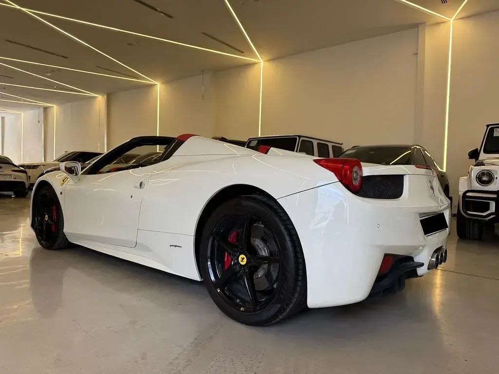 Gebraucht Ferrari 458 570 PS (419 kW) 2014 Weiß Cabrio