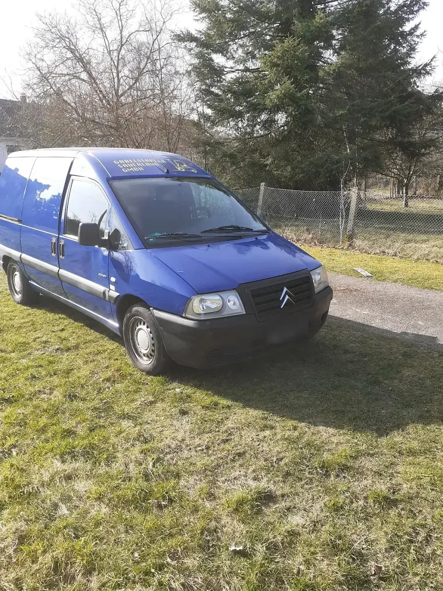 Käytetty Citroën Jumpy 95 HP (69 kW) 2006 Sininen Tila-auto