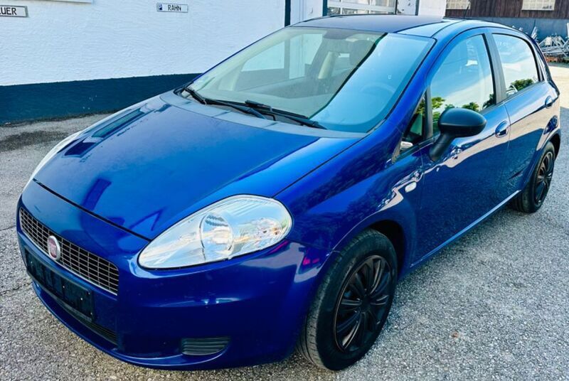 Blau Gebraucht 2008 Fiat Grande Punto Kleinwagen | 2.490 € (Teuer) - Bild 1/4