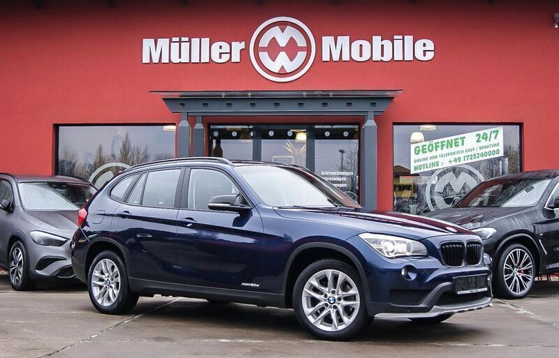 Blau Gebraucht 2014 BMW X1 Advantage SUV | 13.700 € (Etwas zu teuer) - Bild 1/4
