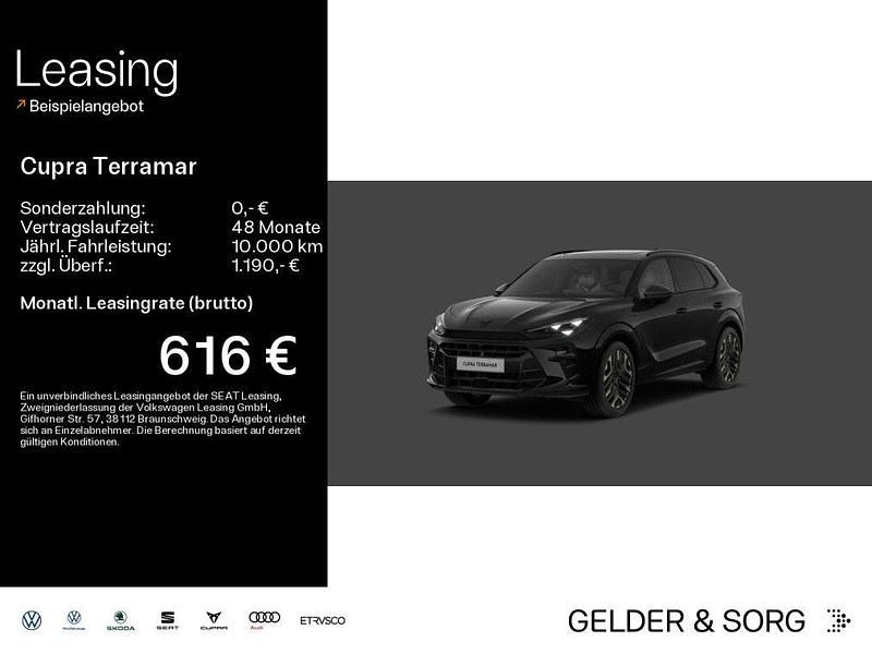 Midnight schwarz metallic Neu 2025 Cupra Terramar VZ SUV | 55.390 € (Teuer) - Bild 1/4