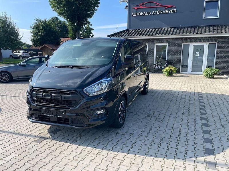 Schwarz Gebraucht 2022 Ford Transit Custom Van / Kleinbus | 31.900 € (Superpreis) - Bild 1/4