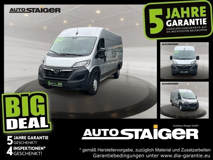 Aluminium silber Gebraucht 2022 Opel Movano Van | 26.490 € (Etwas zu teuer) - Bild 1/4