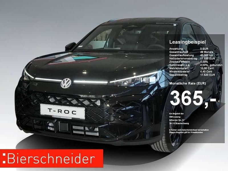 Neu VW T-Roc R-line 150 PS (110 kW) 2026 Schwarz SUV