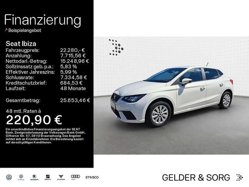 Weiß Neu 2025 Seat Ibiza Limousine | 22.280 € (Fairer Preis) - Bild 1/4