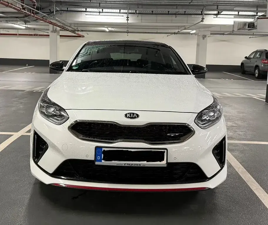 Gebraucht Kia ProCeed GT GT 204 PS (150 kW) 2019 Weiß Kleinwagen