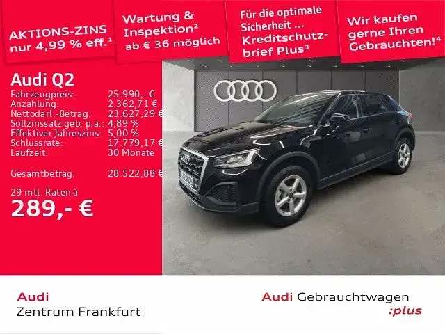 Second-hand Audi Q2 116 CP (85 kW) 2026 Negru SUV