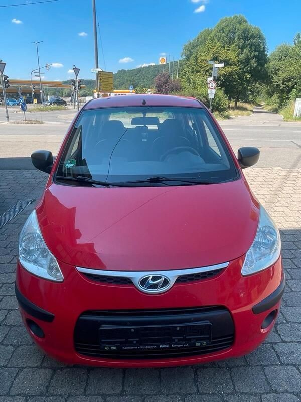 Rot Gebraucht 2008 Hyundai i10 Kleinwagen | 1.000 € (Superpreis) - Bild 1/4