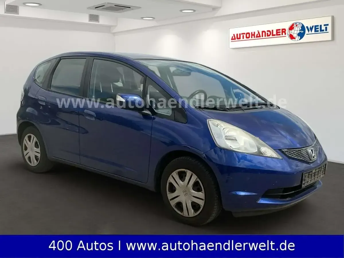Gebraucht Honda Jazz Comfort 99 PS (72 kW) 2010 Blau Kleinwagen