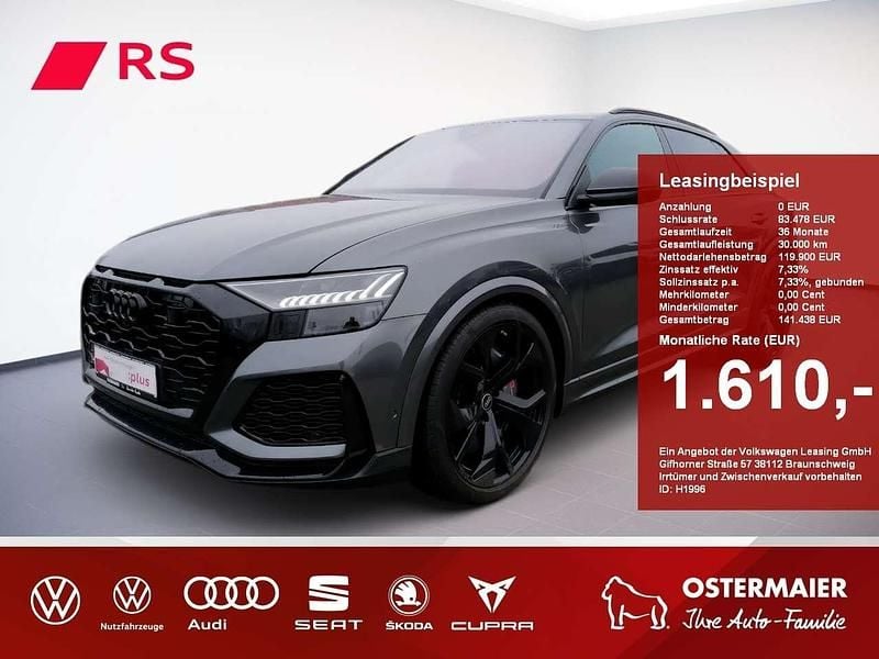 Daytonagrau perleffekt Gebraucht 2022 Audi RS Q8 Ambiente SUV | 99.950 € (Superpreis) - Bild 1/4