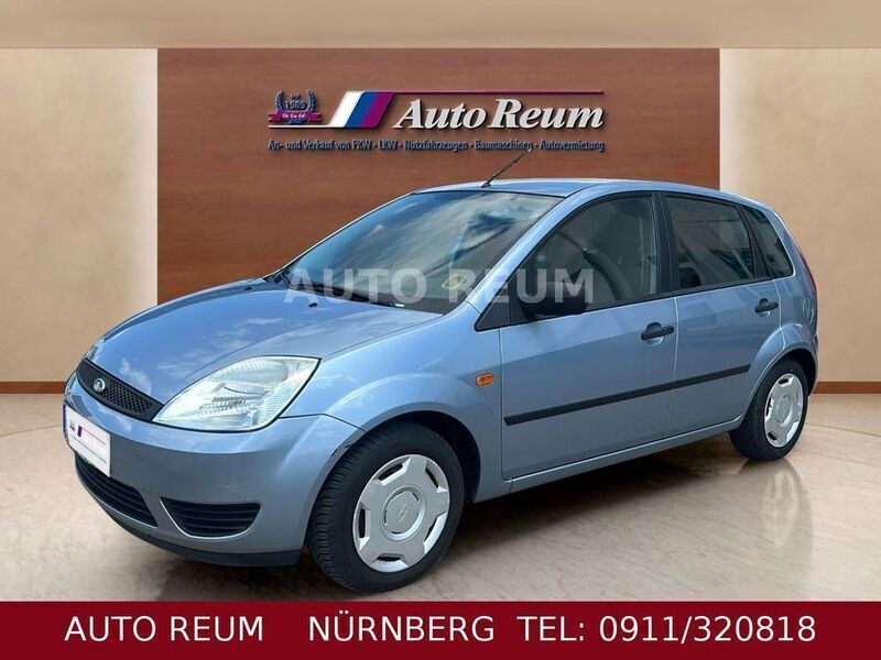Gebraucht Ford Fiesta 60 PS (44 kW) 2005 Blau Kleinwagen