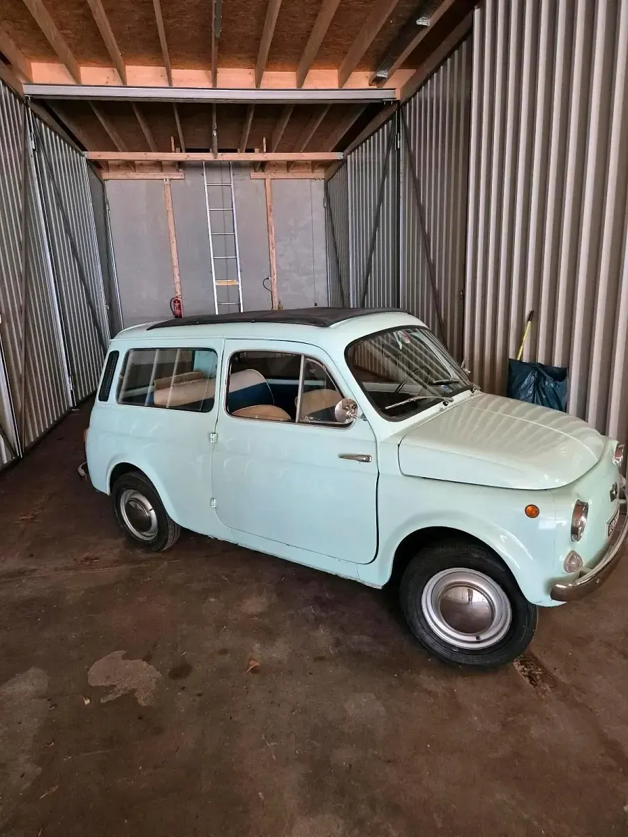 Gebraucht Fiat 500 30 PS (22 kW) 1968 Blau Kleinwagen
