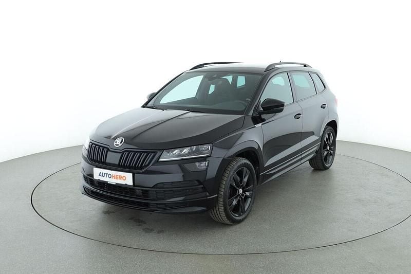 Schwarz Gebraucht 2020 Skoda Karoq SportLine SUV | 28.720 € (Fairer Preis) - Bild 1/3